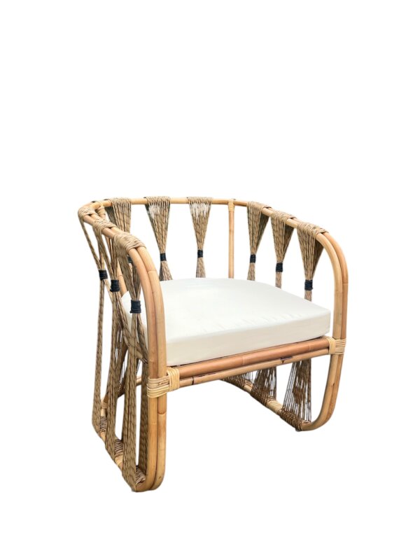 Rattan fotel